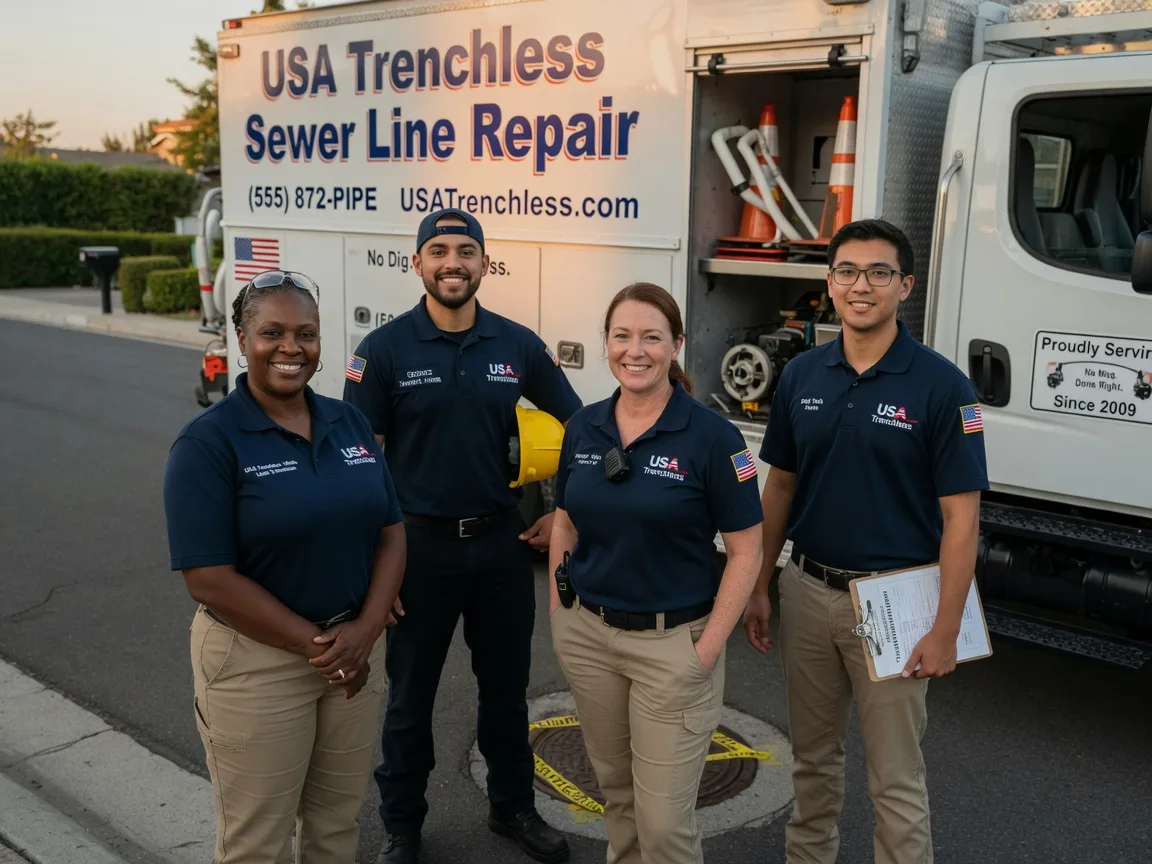 Sewer Line Repair company in Iron Station, NC